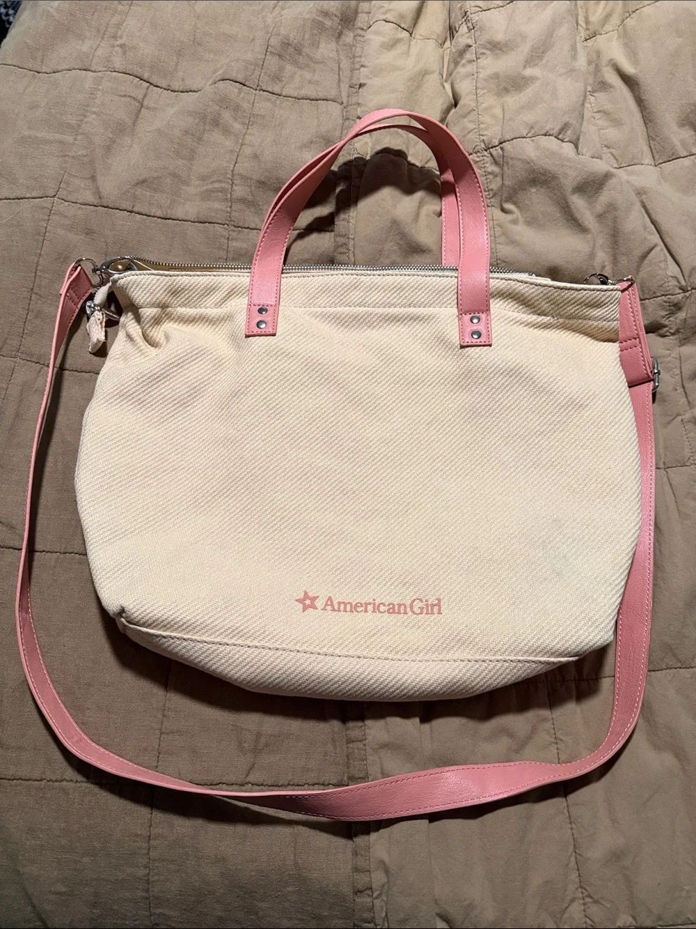 American Girl Crossbody Tote Bag Blaire Wilson Floral